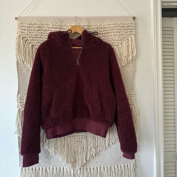 lululemon athletica Jackets & Blazers - Lululemon Textured Fleece 1/2 Zip